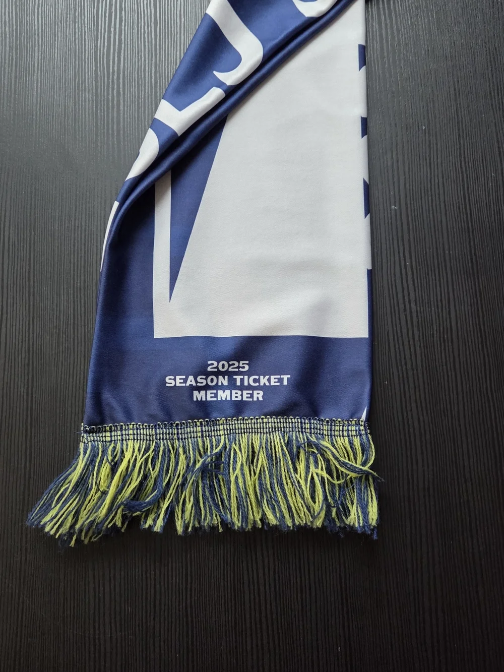 Official Nashville Soccer Club 2025 Season Ticket Holder Gear Scarf One Size